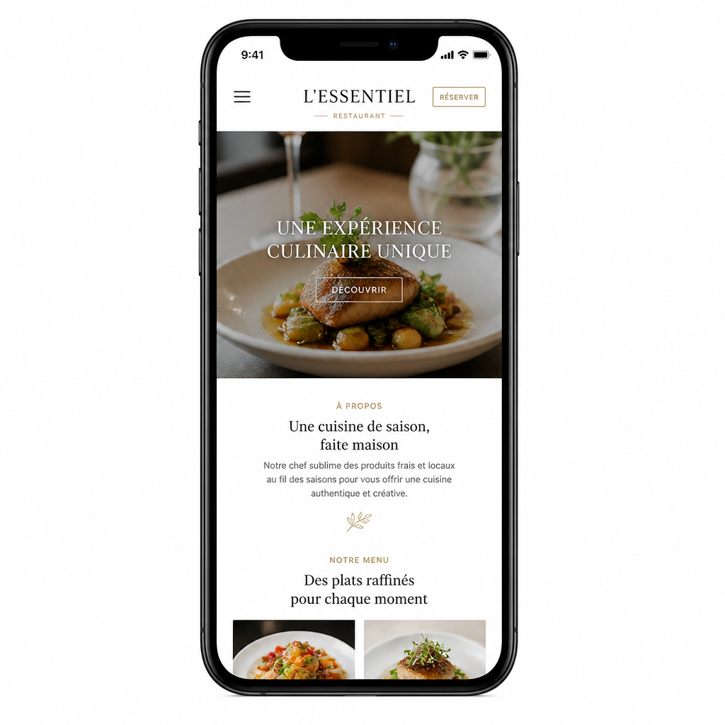 Conception d'un site web